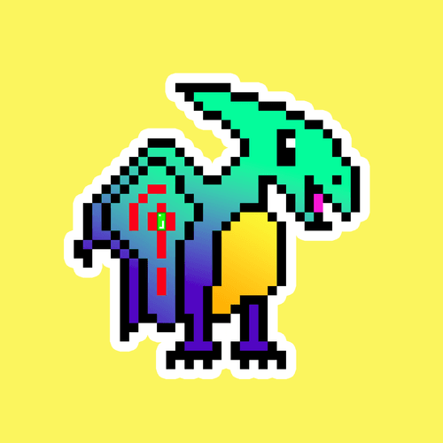 PixelSaurus Air #0912 [Uncommon]