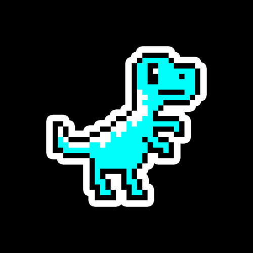 PixelSaurus Rex #0466