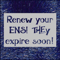 Reminder to renew your ENS!!!! collection image