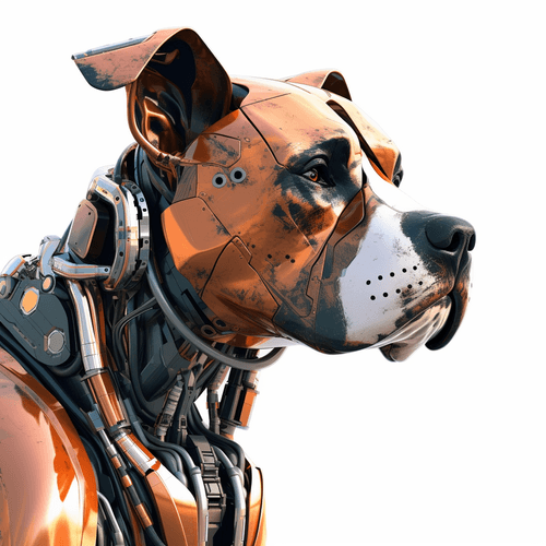 Steampunk Robotic Dog 15
