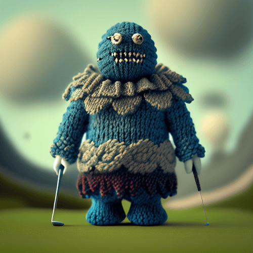 Knitted monsters #82