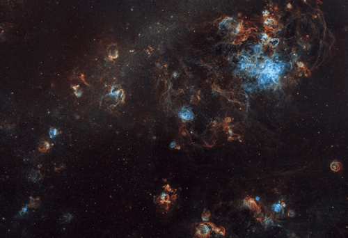 Deep Space Collection # 11. Large Magellanic Cloud