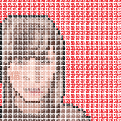 Kanji-Pixel collection image