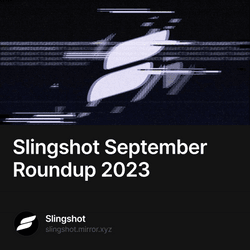 Slingshot September Roundup 2023 collection image