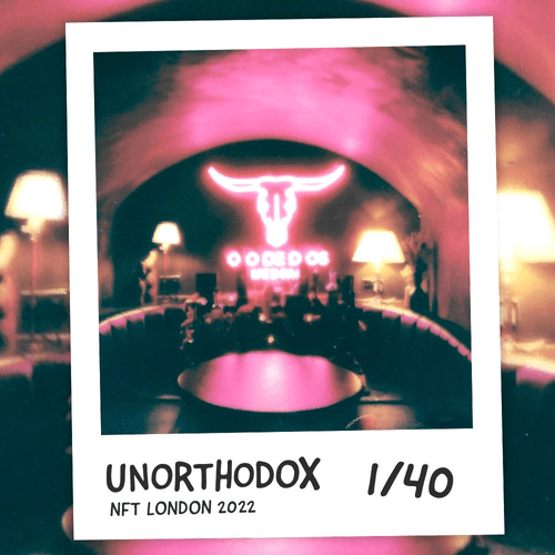 UNORTHODOX NFT London