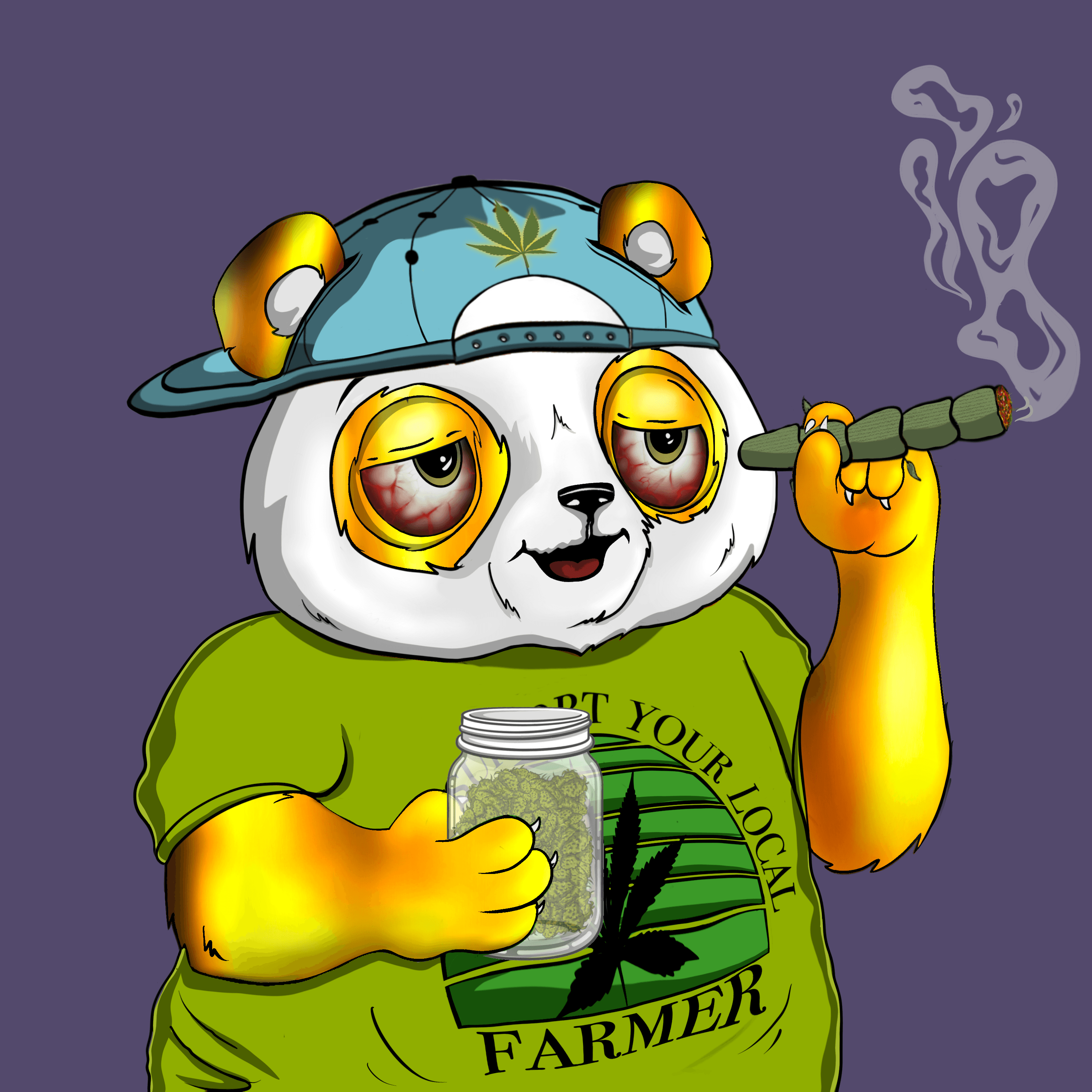 Puff Puff Pandas #2962