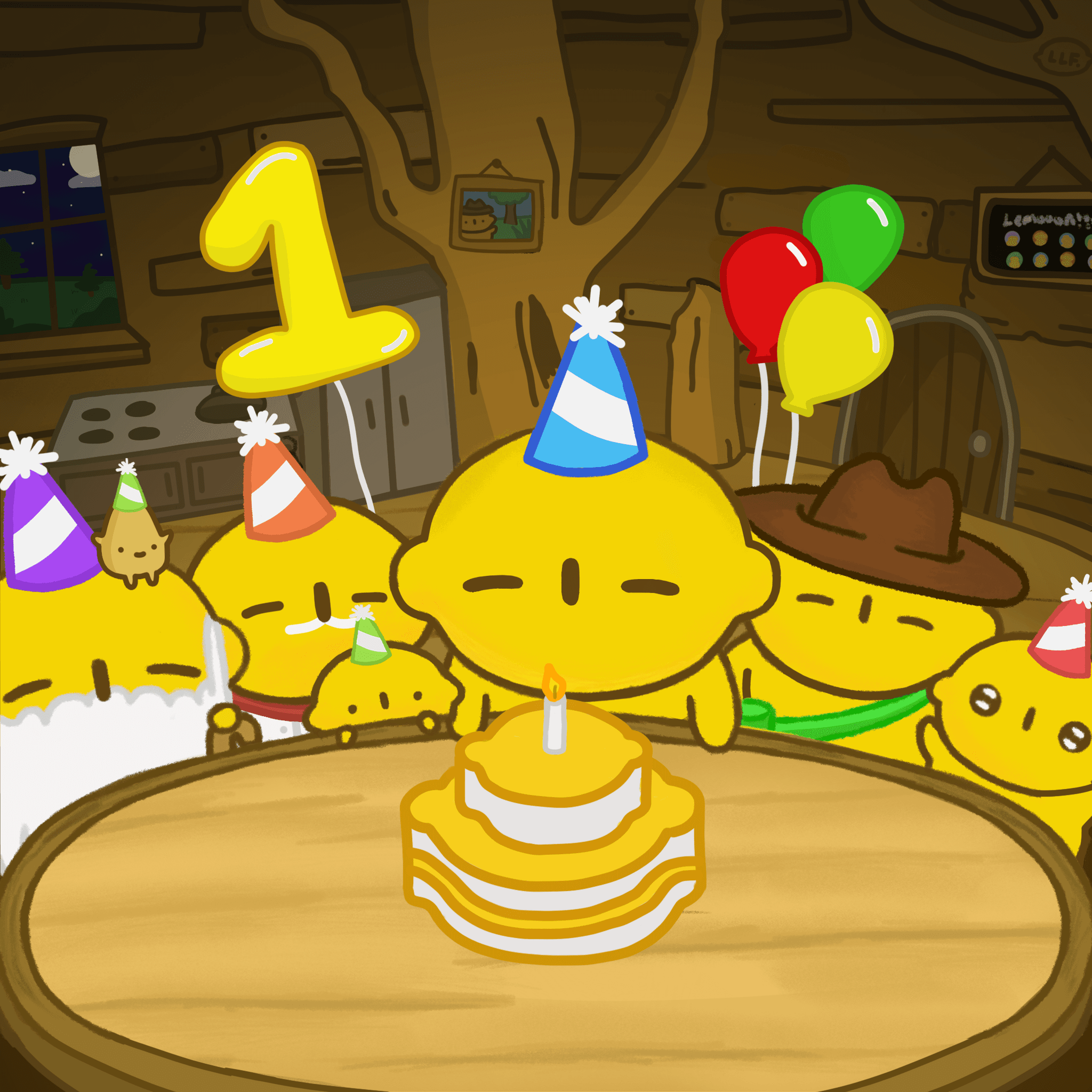 Lemon's 1st Birthday!