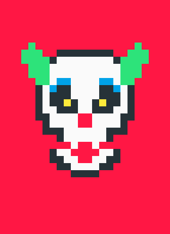 PsyClown CryptoSkulls