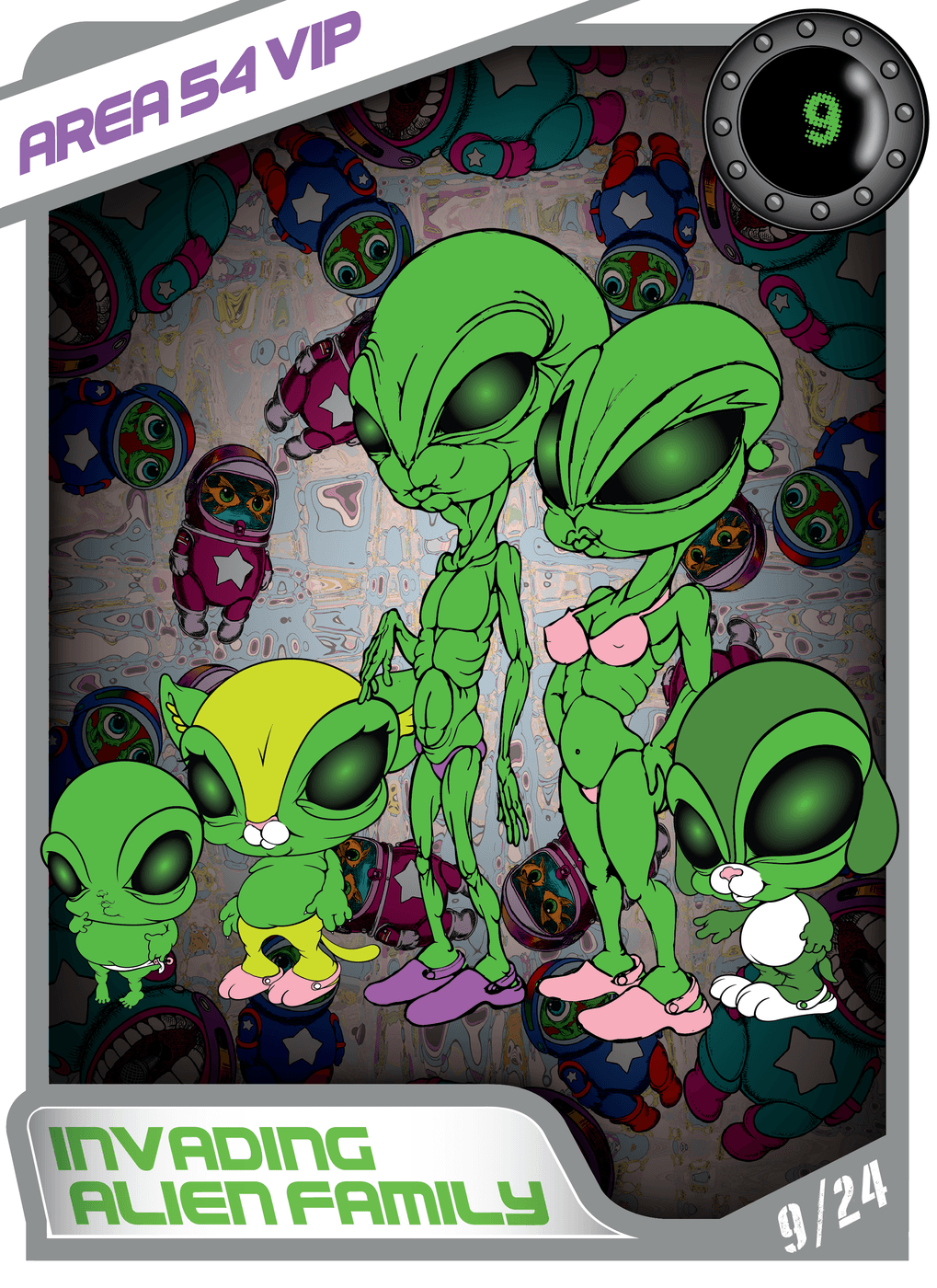 Invading Alien Family