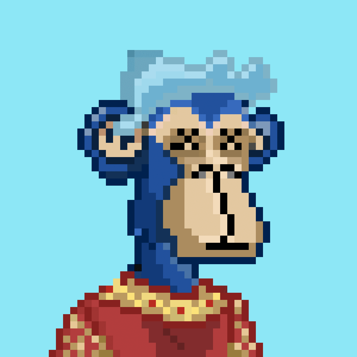 The Pixelated Apes  #4493