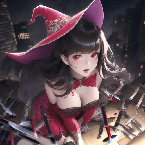 colorful witch #113