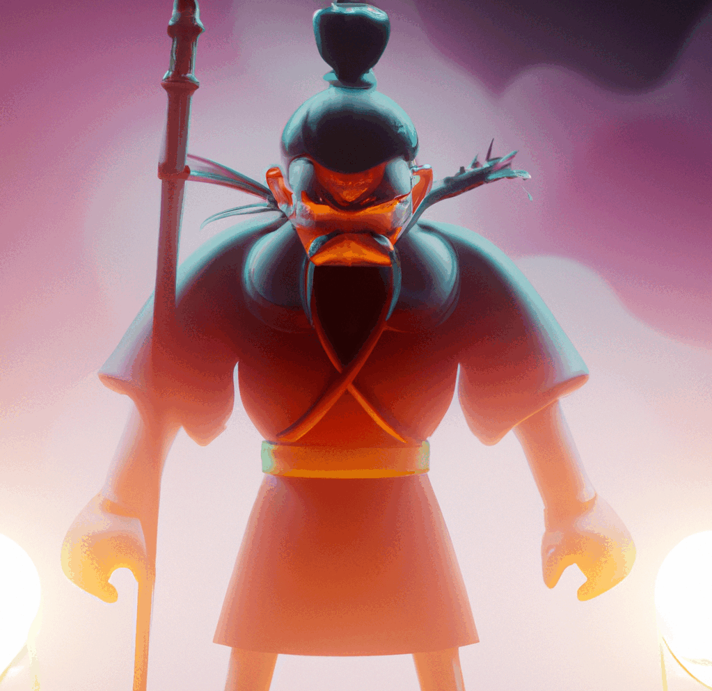 3D Samurais
