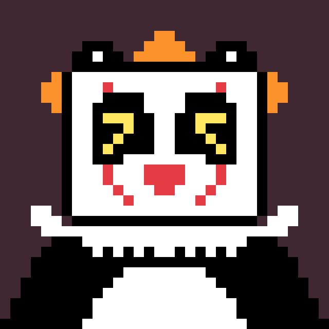 Pennywise Panda - Pixeled Pandaz | OpenSea