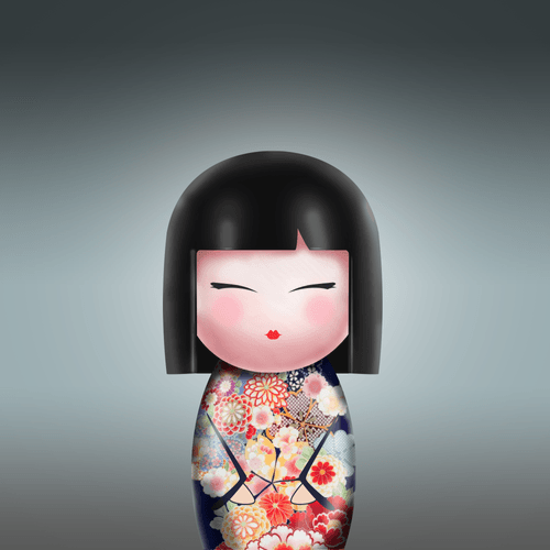 Wooden Doll-Kokeshi