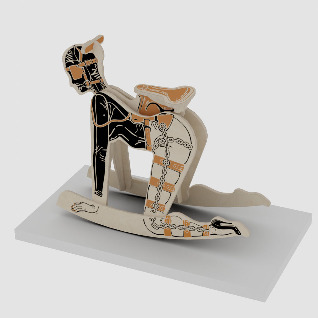Annabella pony girl rocker