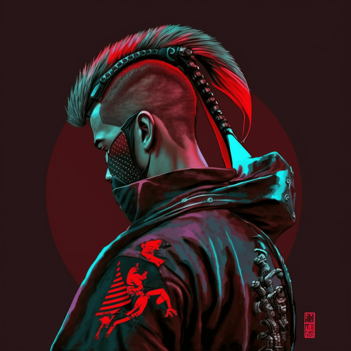 Cyberpunk 2077 Samurai Logo 4K Wallpaper #104