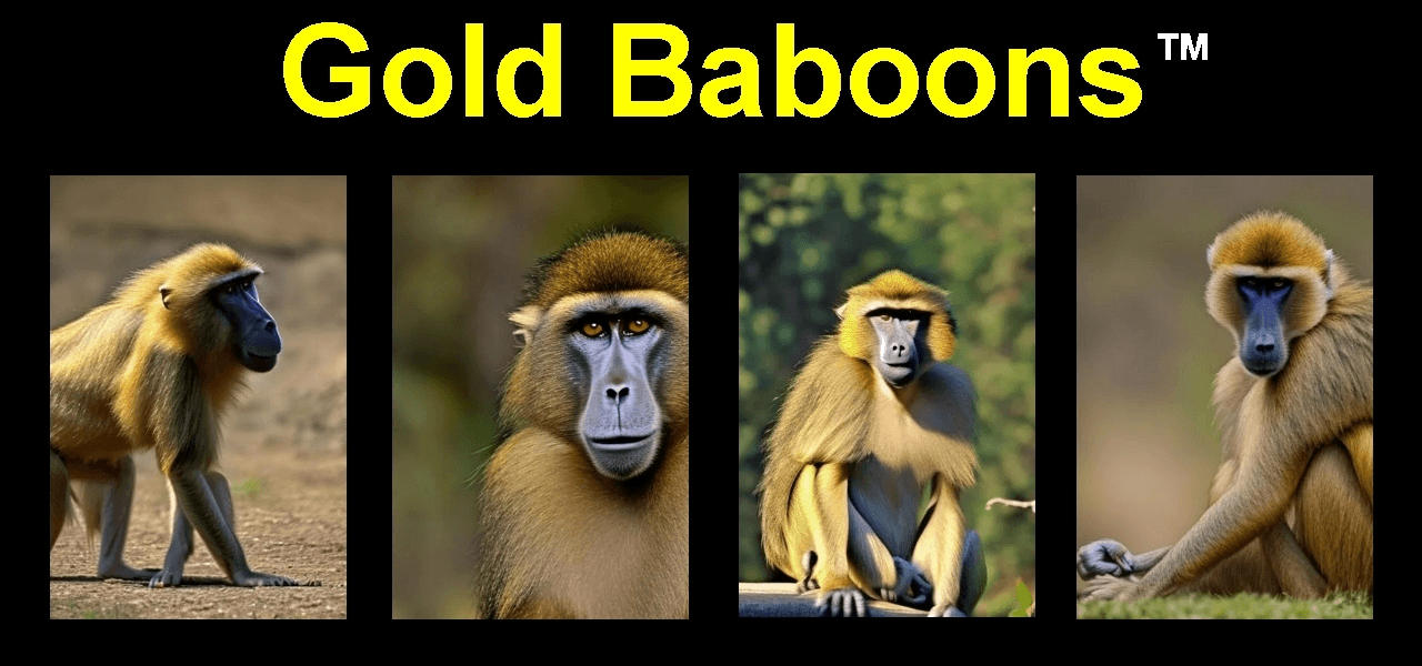 Gold Baboons