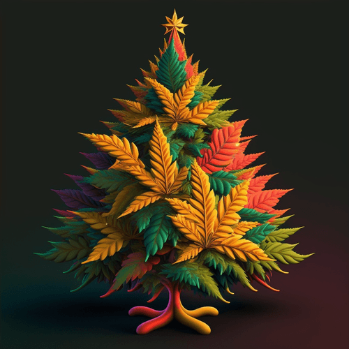 Cannabis Christmas Tree #2