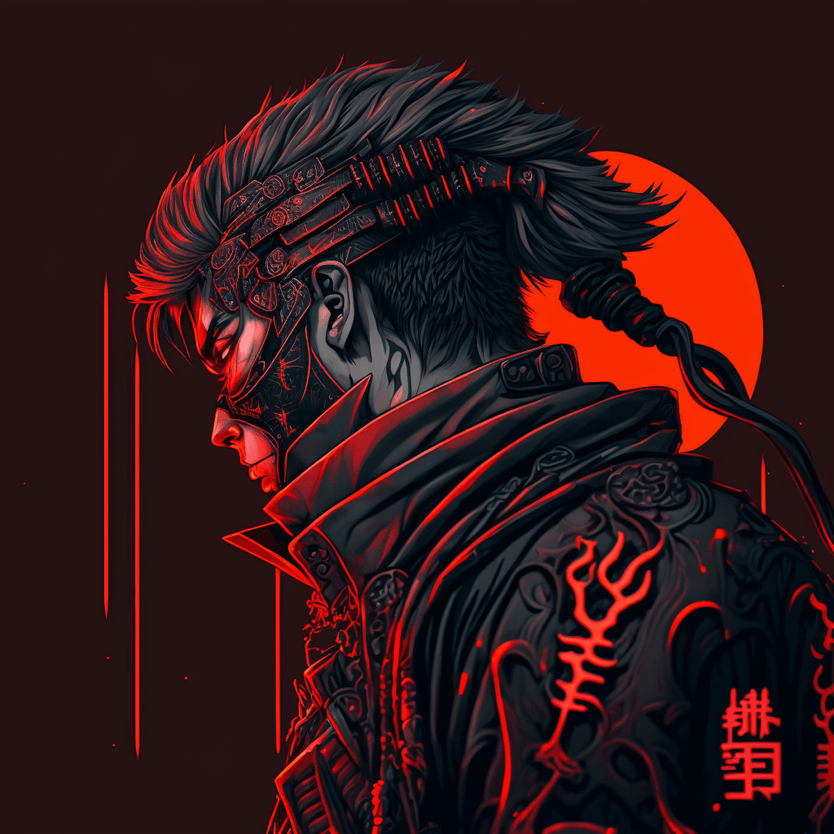 Cyberpunk 2077 Samurai Logo 4K Wallpaper #104