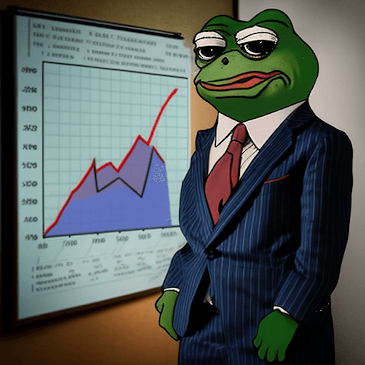 The Pepe Of Wall Street 22 The Pepe Of Wall Street Official OpenSea