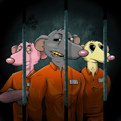 Caged Fat Rats