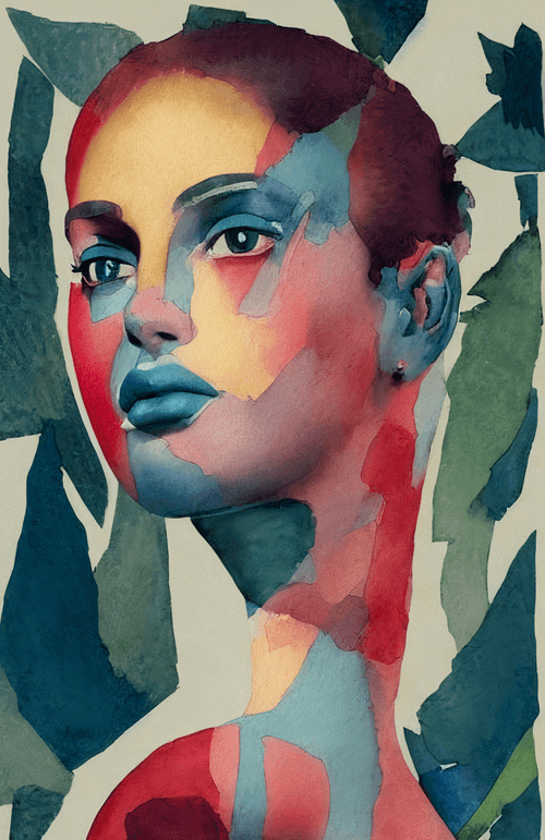 WOMAN FULL OF COLOR
