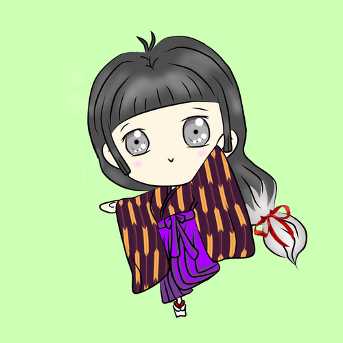 Crypto HAKAMA Art#008KAGUYA