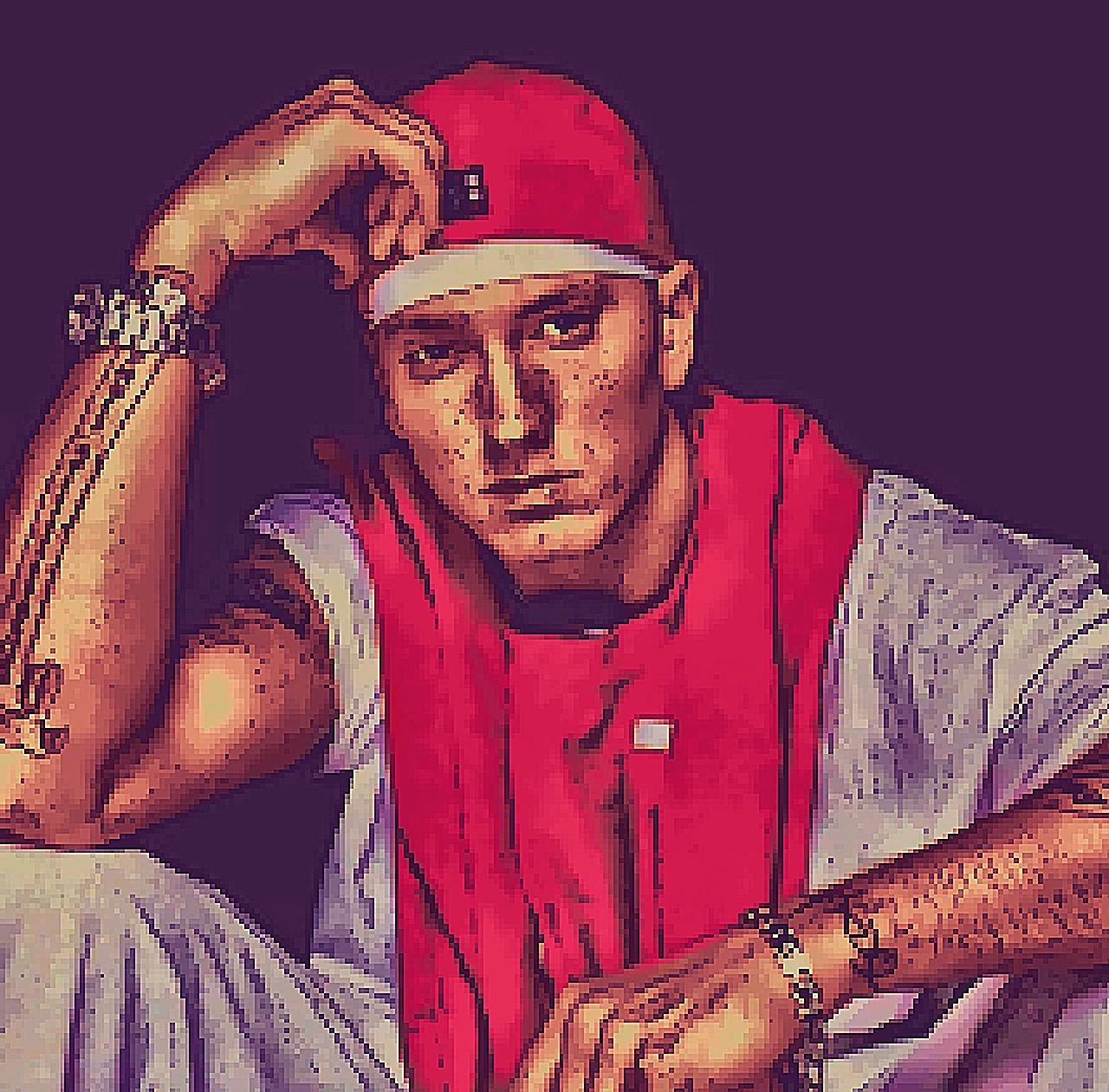 Pixel Art #87 Eminem - Mesmerizer | OpenSea