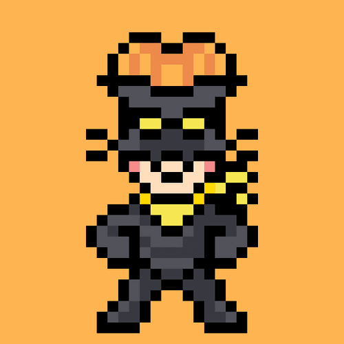 Crypto Super Hero #63 Black Cat Boy