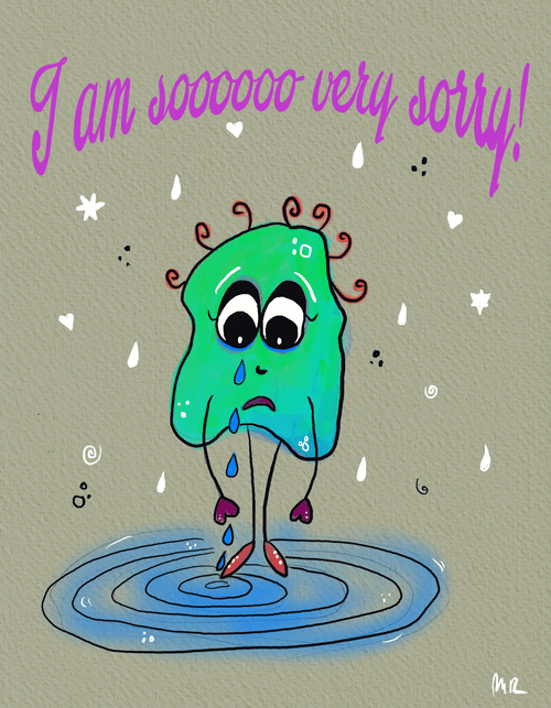 I am so sorry