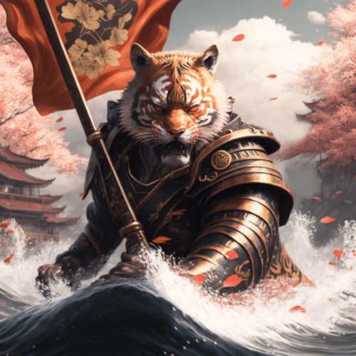 Samurai Warrior Animals #141