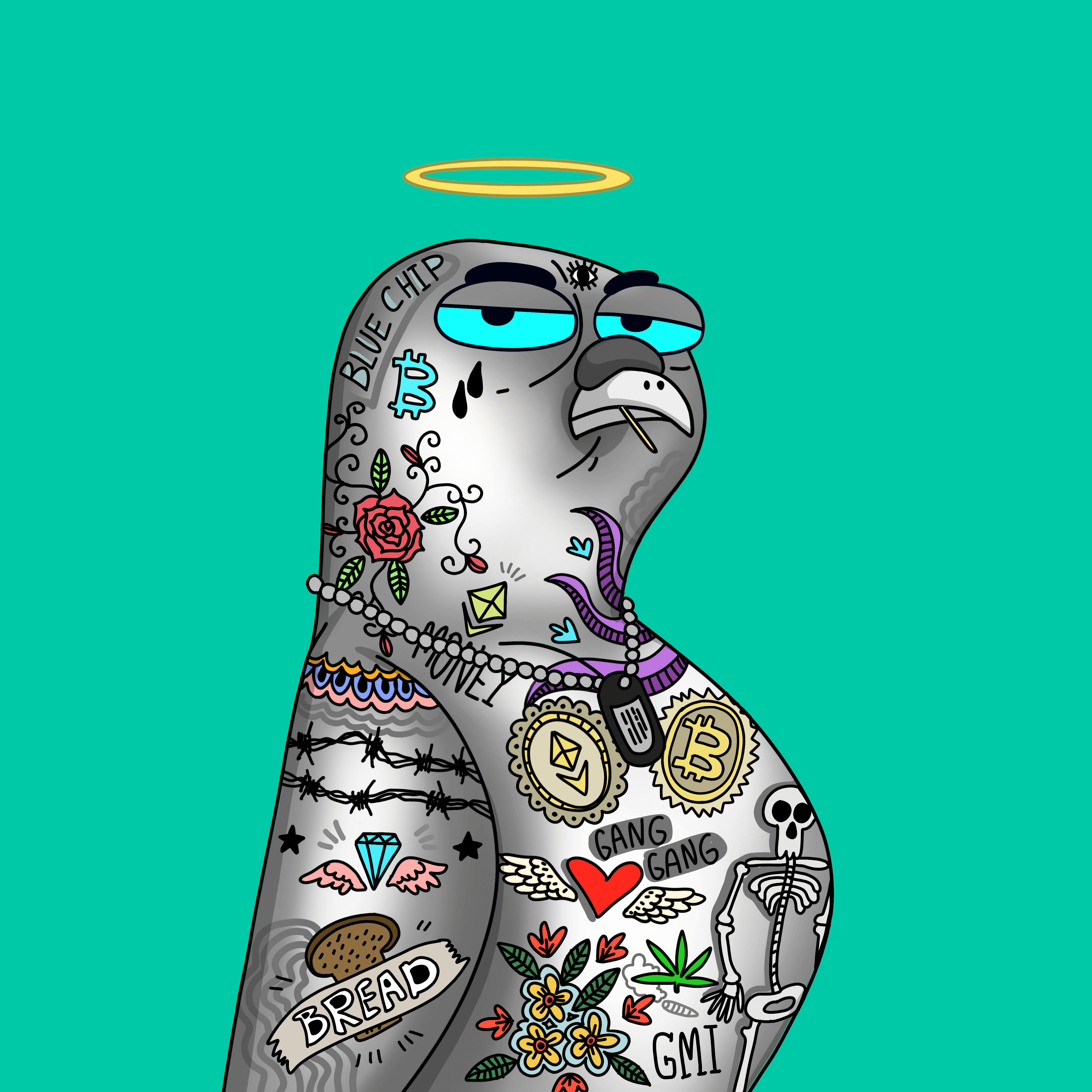 Gutter Pigeon #757