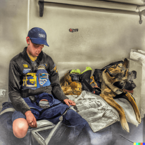 Heroes in Blue
