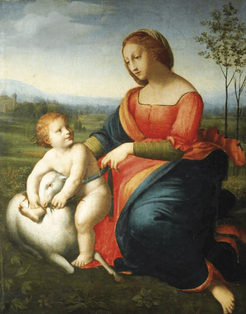 La Madonna dell’Agnello - Raffaello Sanzio