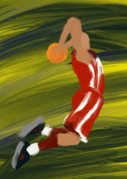 Digital Oil Paintings - Sports