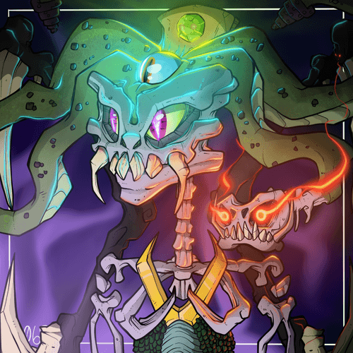 SkullKid: Immortal #069A4 - Medusa