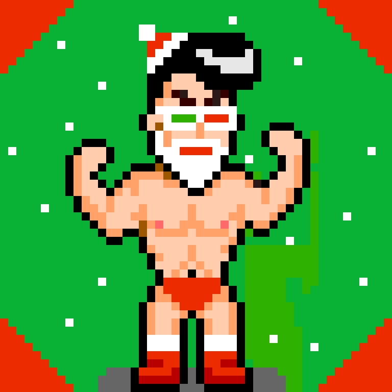 Muscle Santa Claus crazy ver.