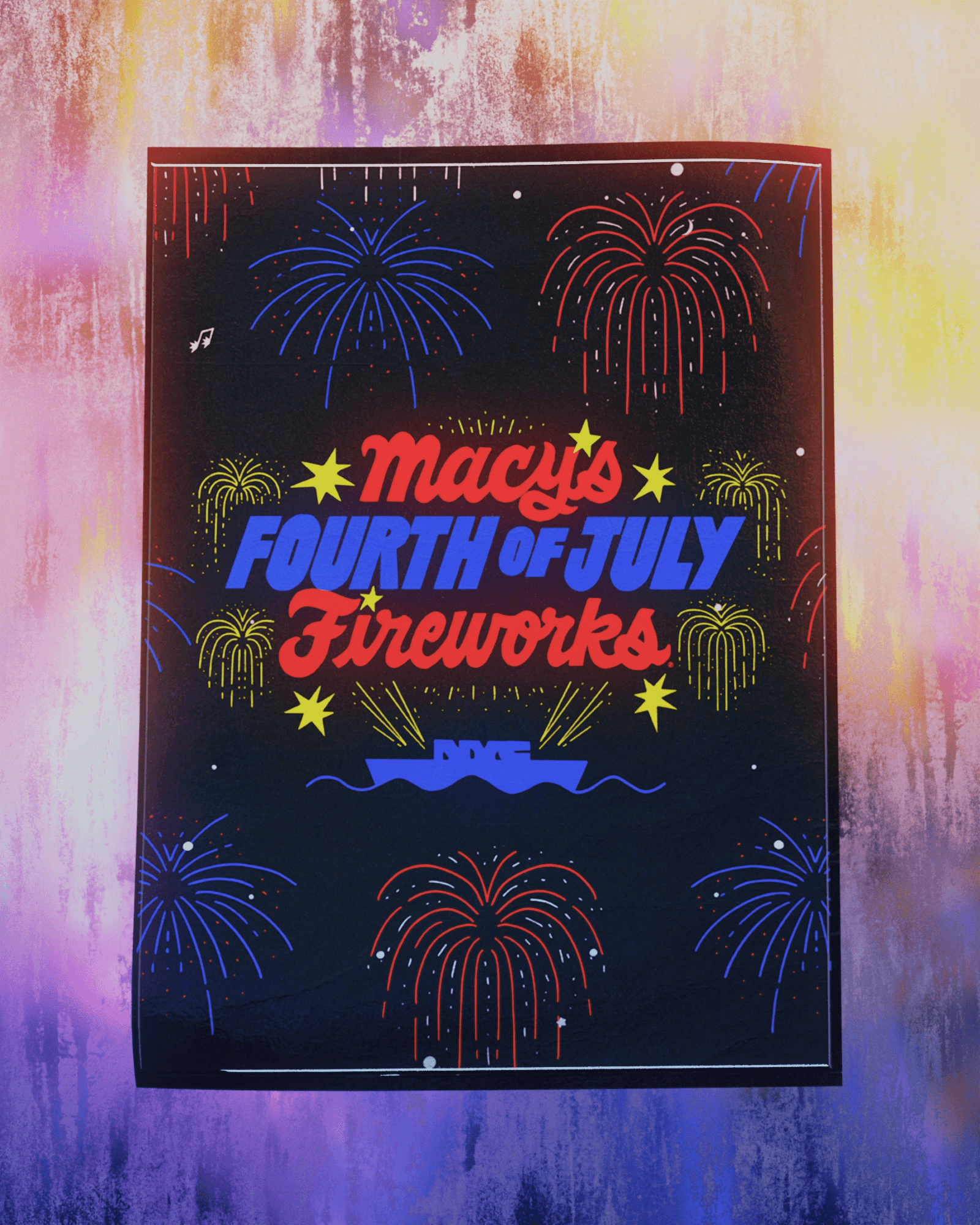 Macy’s Fireworks Poster NFT