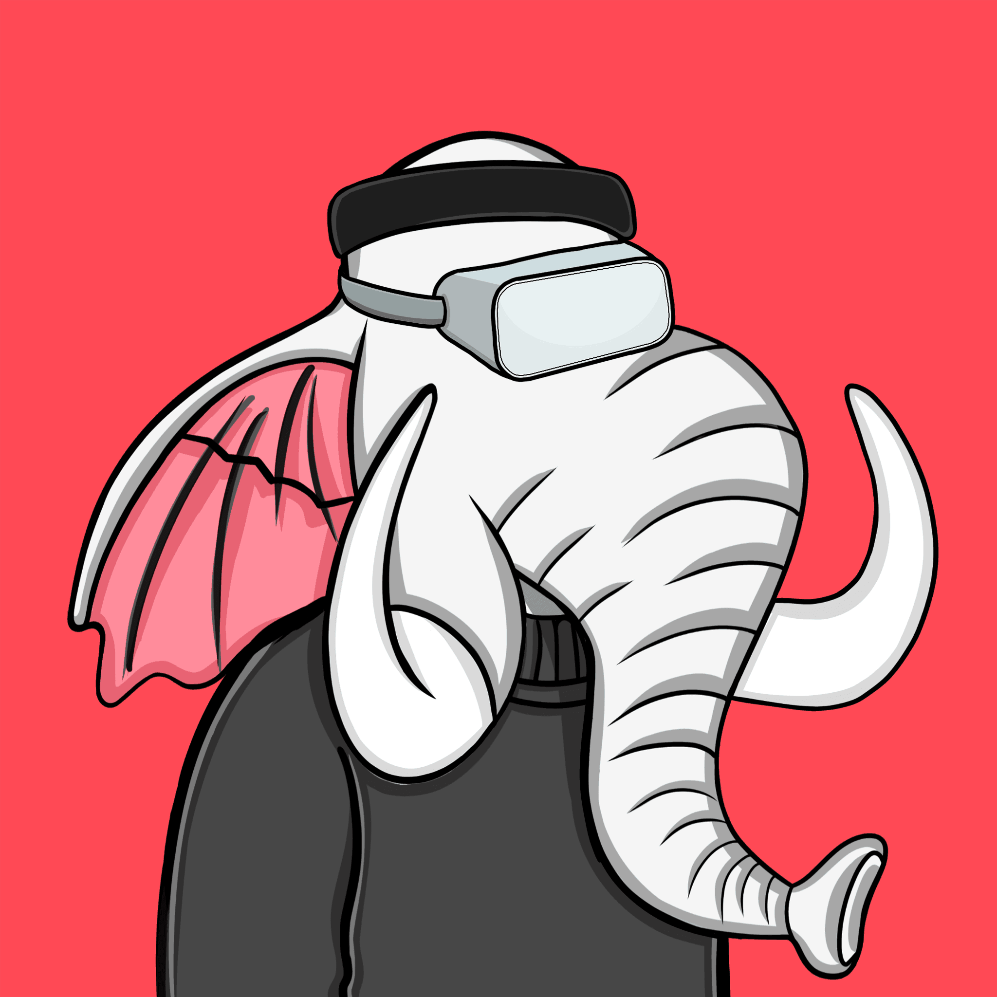 Untamed Elephant #3363