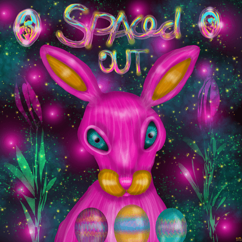 Spaced Out #284 Easter Edition-by moriARTy art 