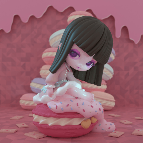 chocolate girl 2D #030
