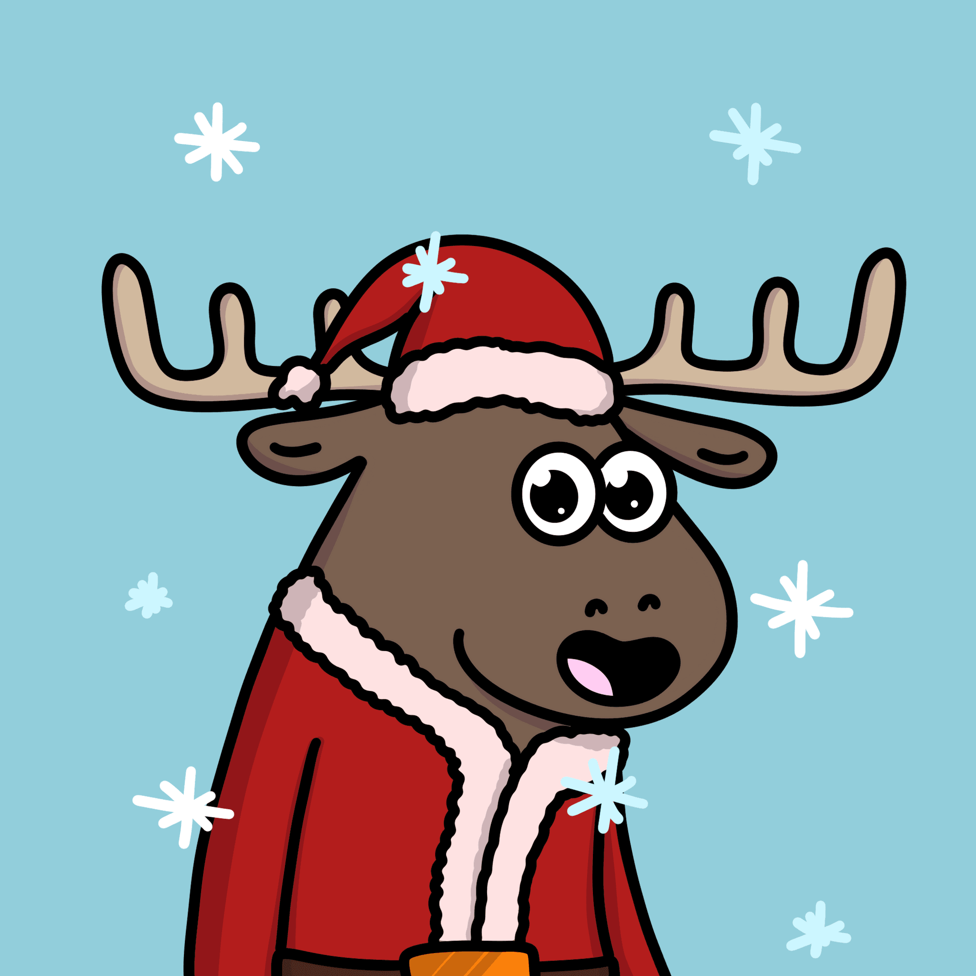 Santa Moose - Hunting SZN: Feeling Festive | OpenSea