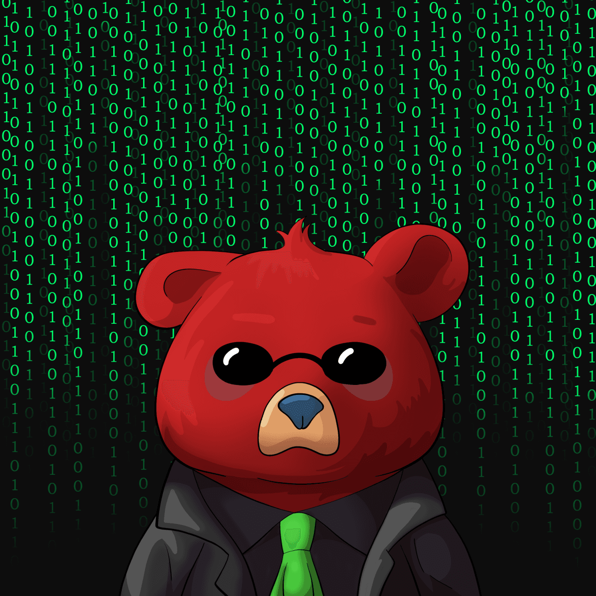 #2110 • Red Pill Cub Bear