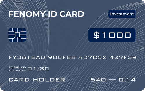 Investment Fenomy ID card