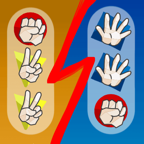 Rock Paper Scissors Fighters