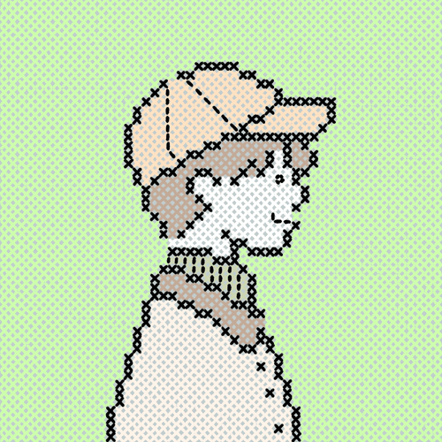 city boy #26 embroidery-art