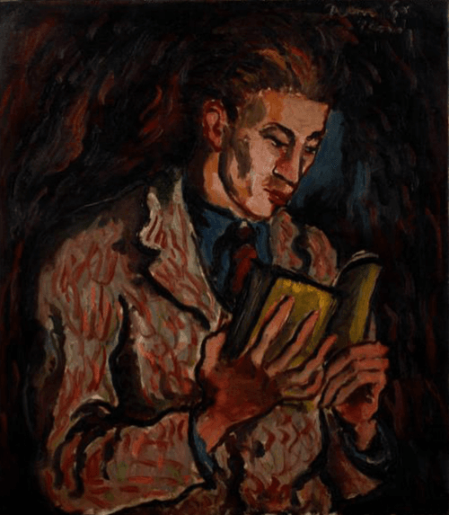 Portrait of Henri-Pierre Roché - Oskar Kokoschka