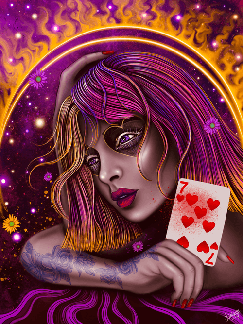 Lady Seven of Hearts