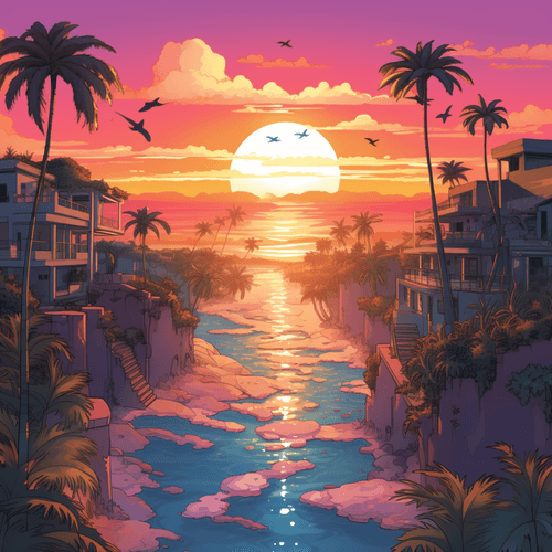 AI Sunset N°214