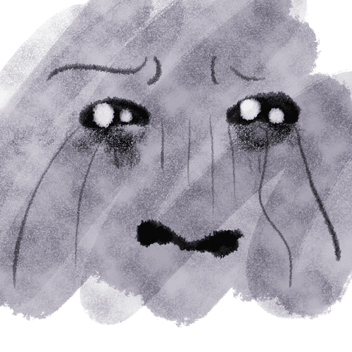 sad scribbles